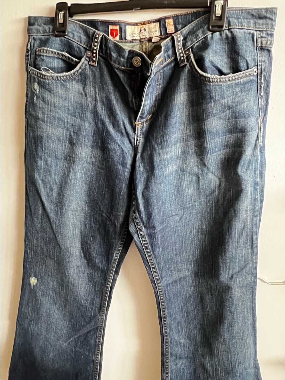 Women's Classic Blue Denim Jeans - Casual Straight Fit